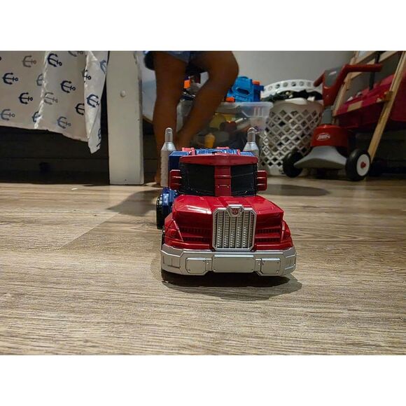 11inch Transformer Toy Heroic Optimus Prime Action Figure Changes into Toy Truck - Picture 3 of 5